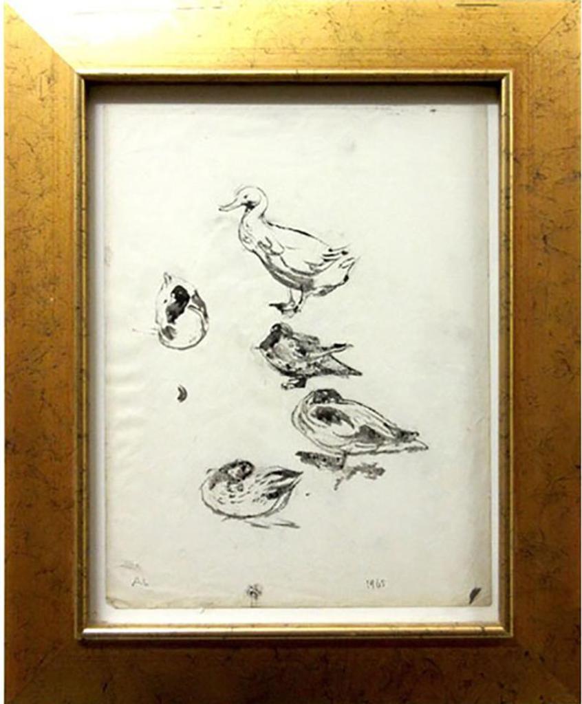 Arthur Lismer (1885-1969) - Duck Sketches