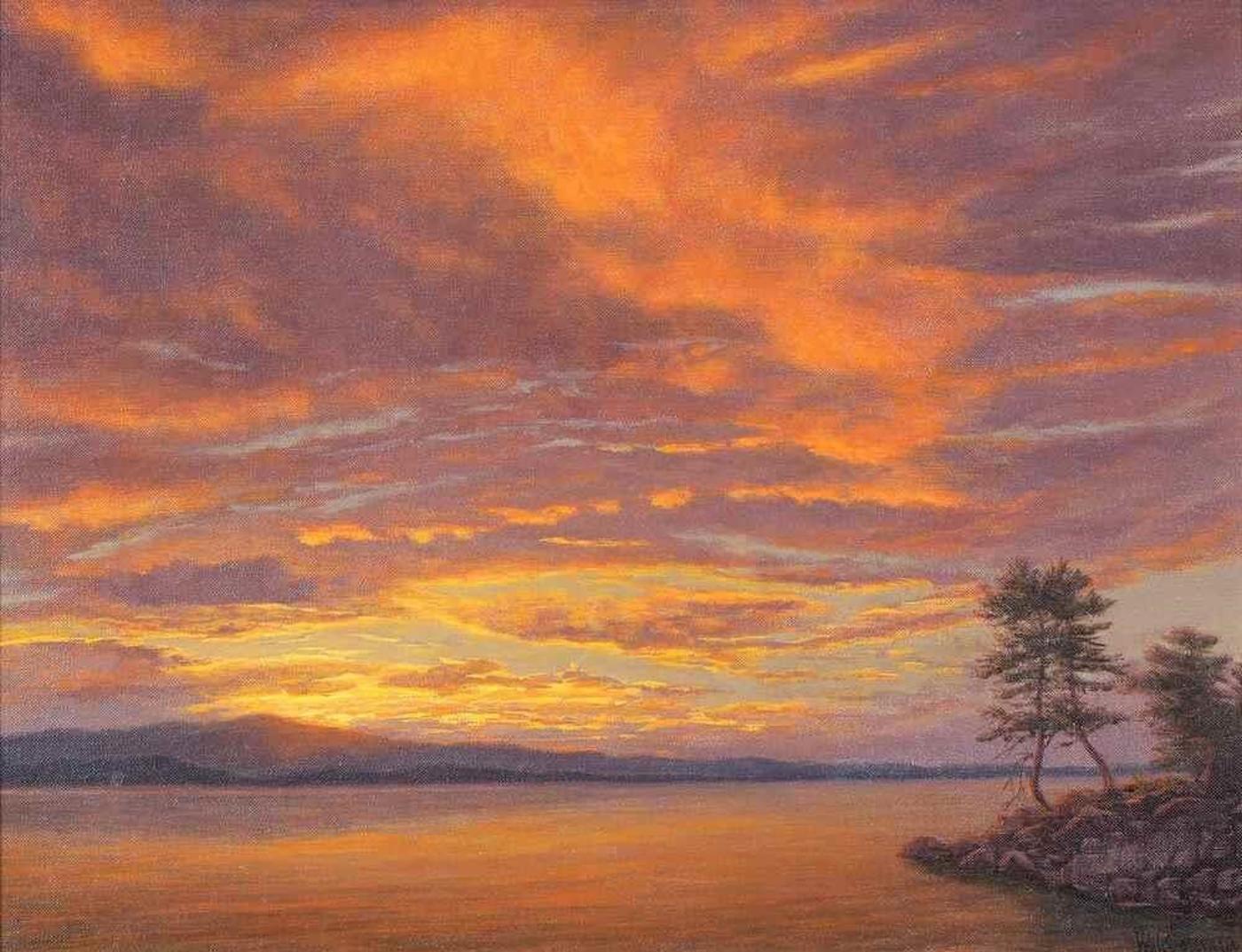 Michael L. Coleman (1941) - Calico Sky; 1982