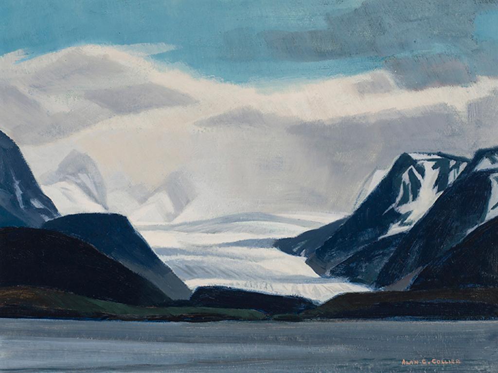 Alan Caswell Collier (1911-1990) - Grewingk Glacier, Across Kachemak Bay from East Homer, Alaska