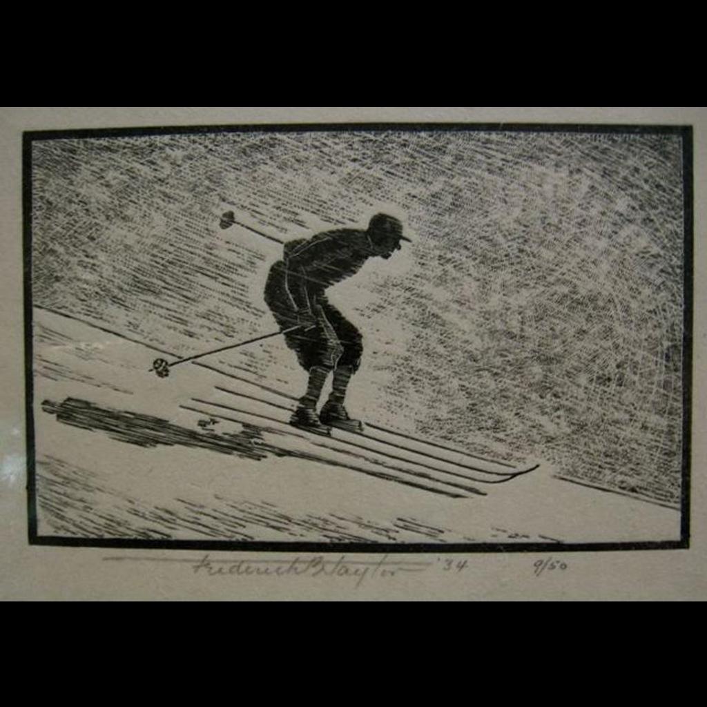 Frederick Bourchier Taylor (1906-1987) - Skiers