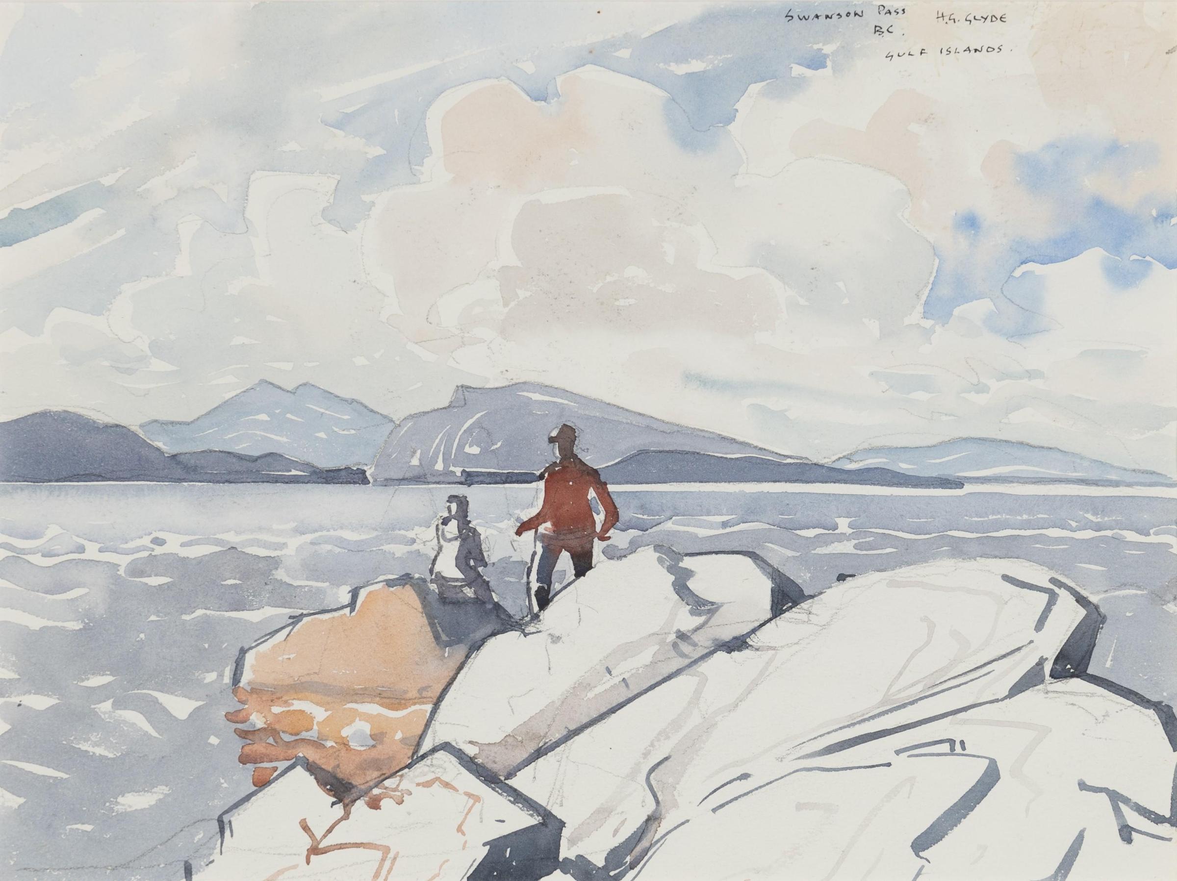 Henry George Glyde (1906-1998) - Swanson Channel, Gulf Islands, B.C.