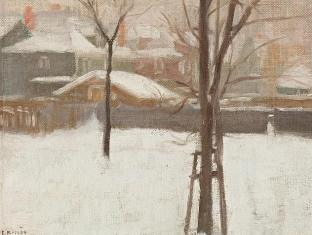 Ernest George Fosbery (1874-1960) - Ottawa In Winter