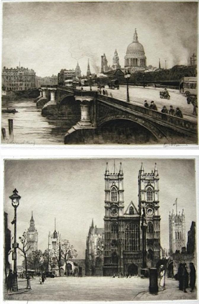 Cyril Henry Barraud (1877-1940) - London Views
