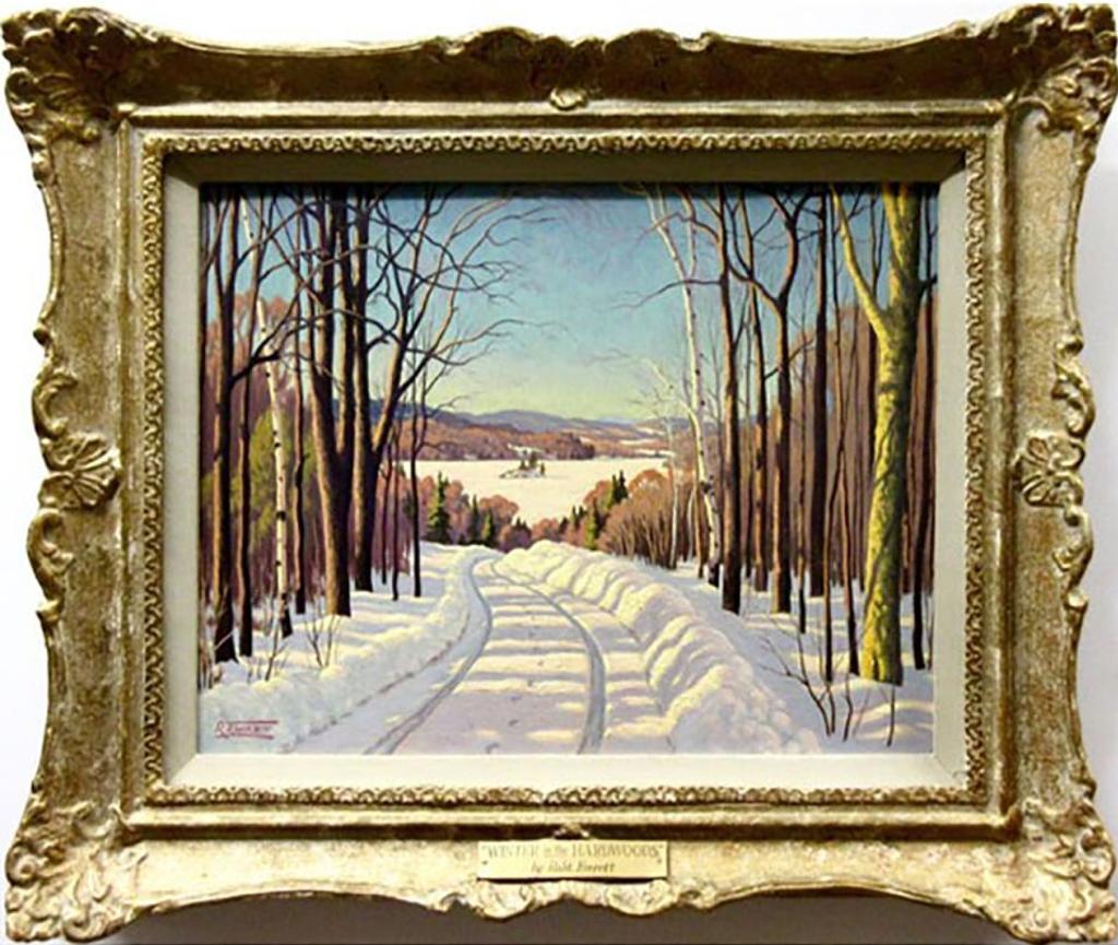 Robert Emerson Everett (1908-1994) - Winter In The Hardwoods