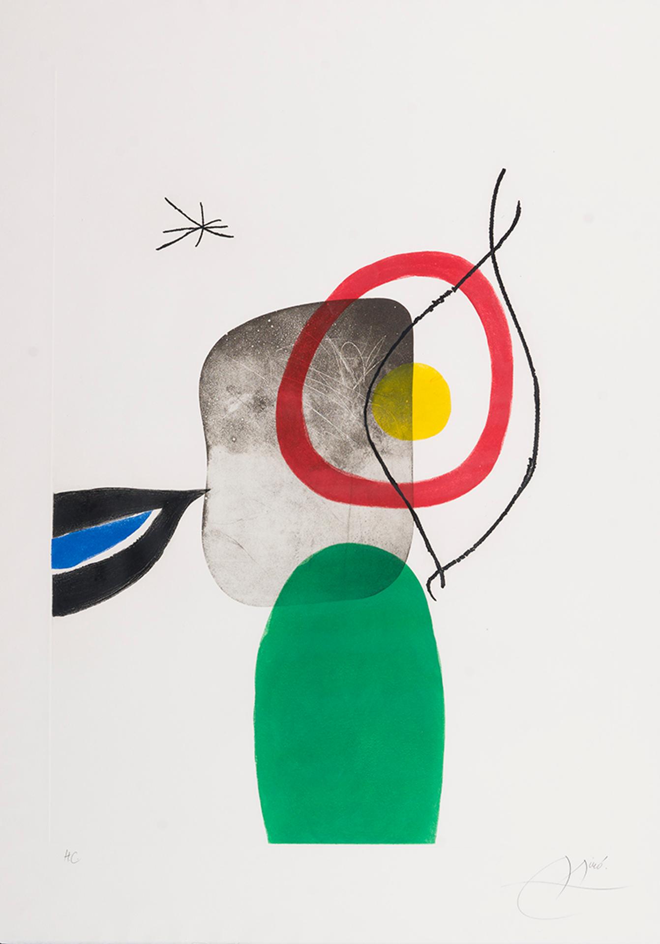 Joan Miró (1893-1983) - Tir à l'arc