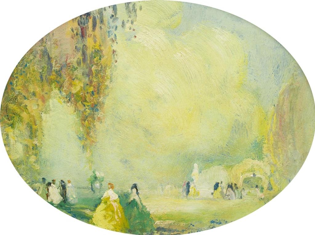 Arthur Dominique Rozaire (1879-1922) - Garden Gathering