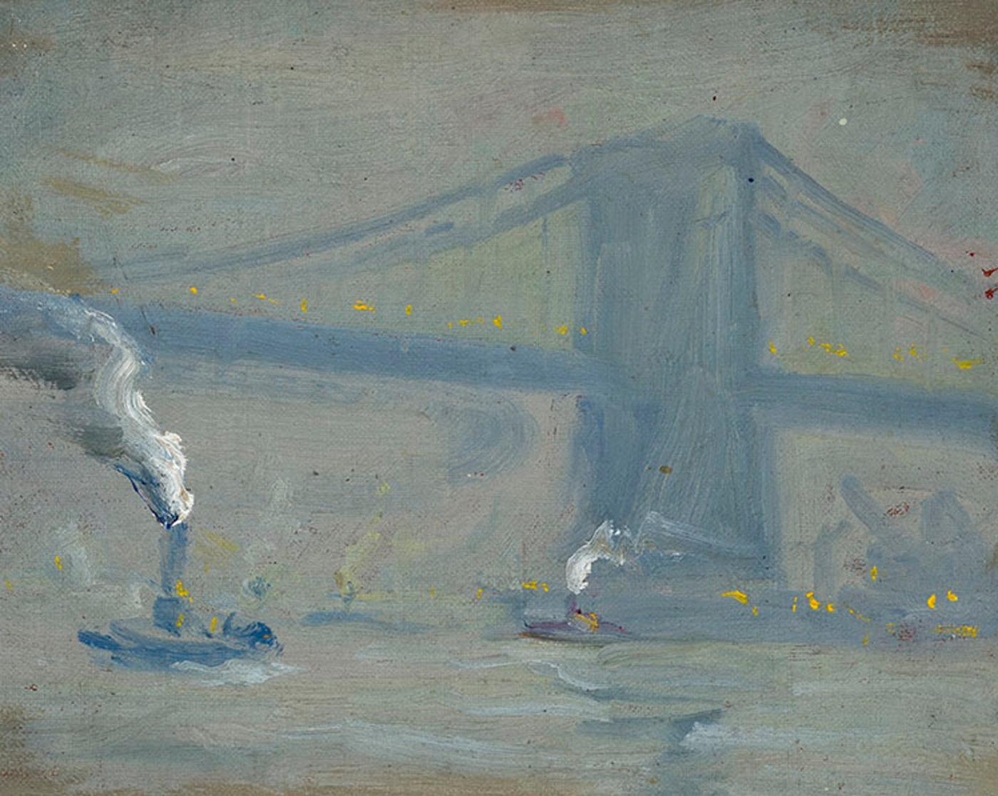 Frank Shirley Panabaker (1904-1992) - New York City Bridge