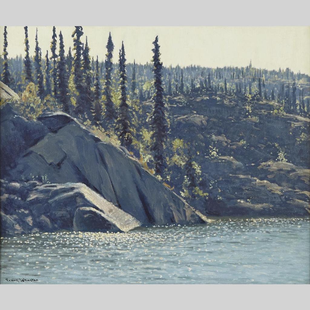 Frank (Franz) Hans Johnston (1888-1949) - Mcalpine Channel, July Morning, Great Bear Lake, 1939