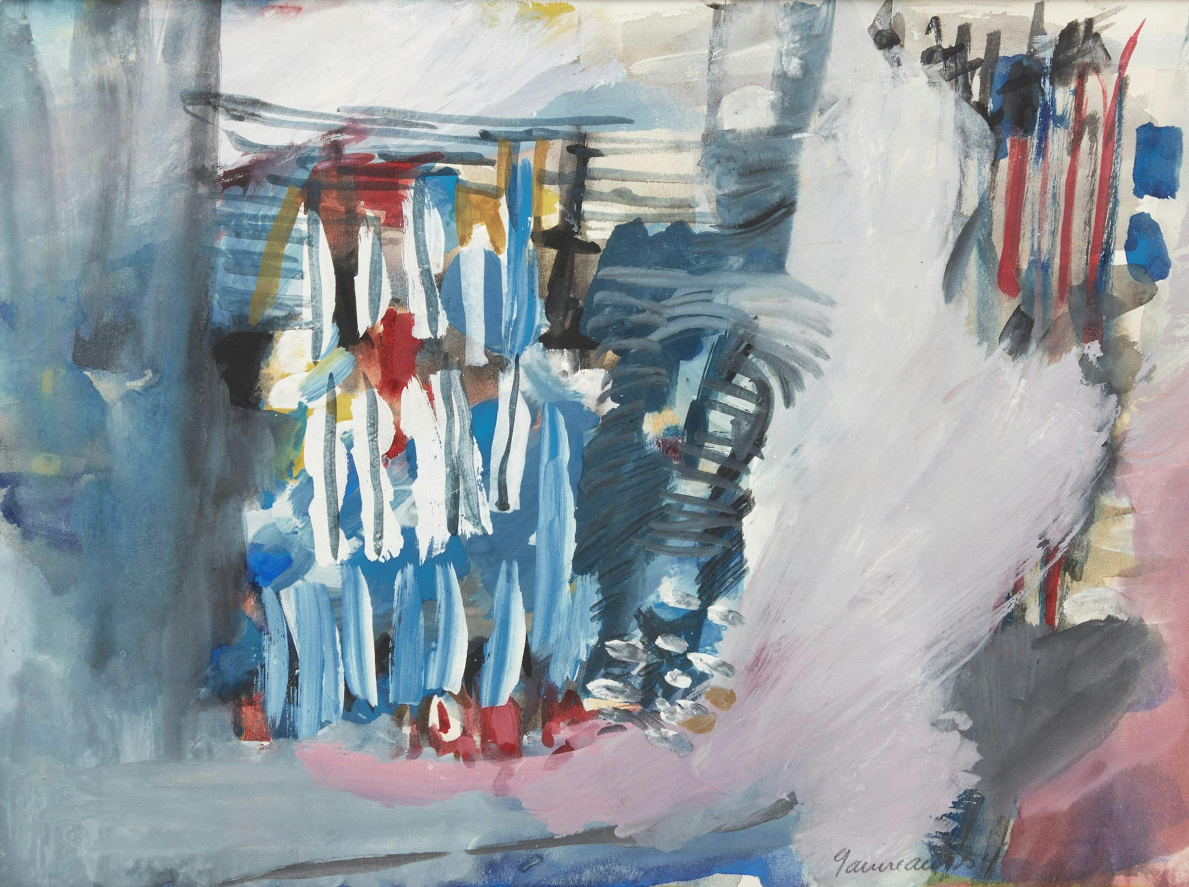 Pierre Gauvreau (1922-2011) - Untitled Abstract
