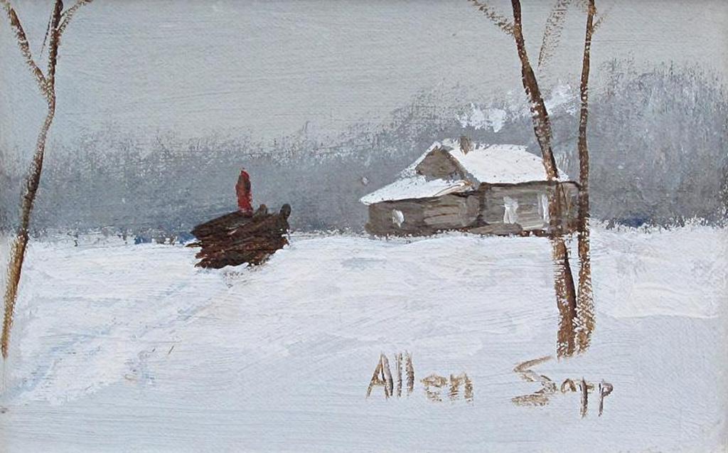 Allen Fredrick Sapp (1929-2015) - Bringing Home A Load Of Logs