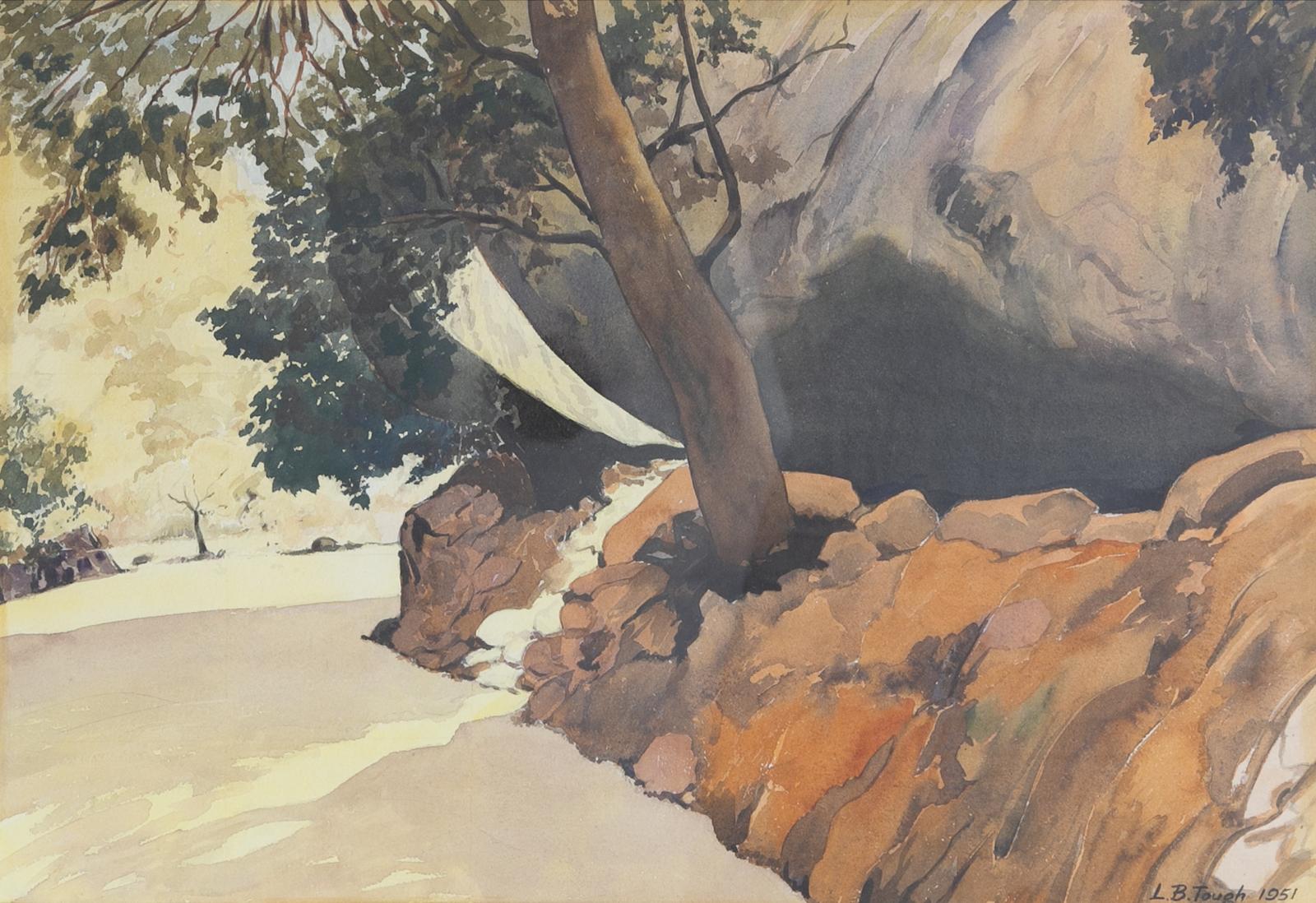 Lawrence Brown Tough (1894) - Hospital Rock, Sequoia National Park