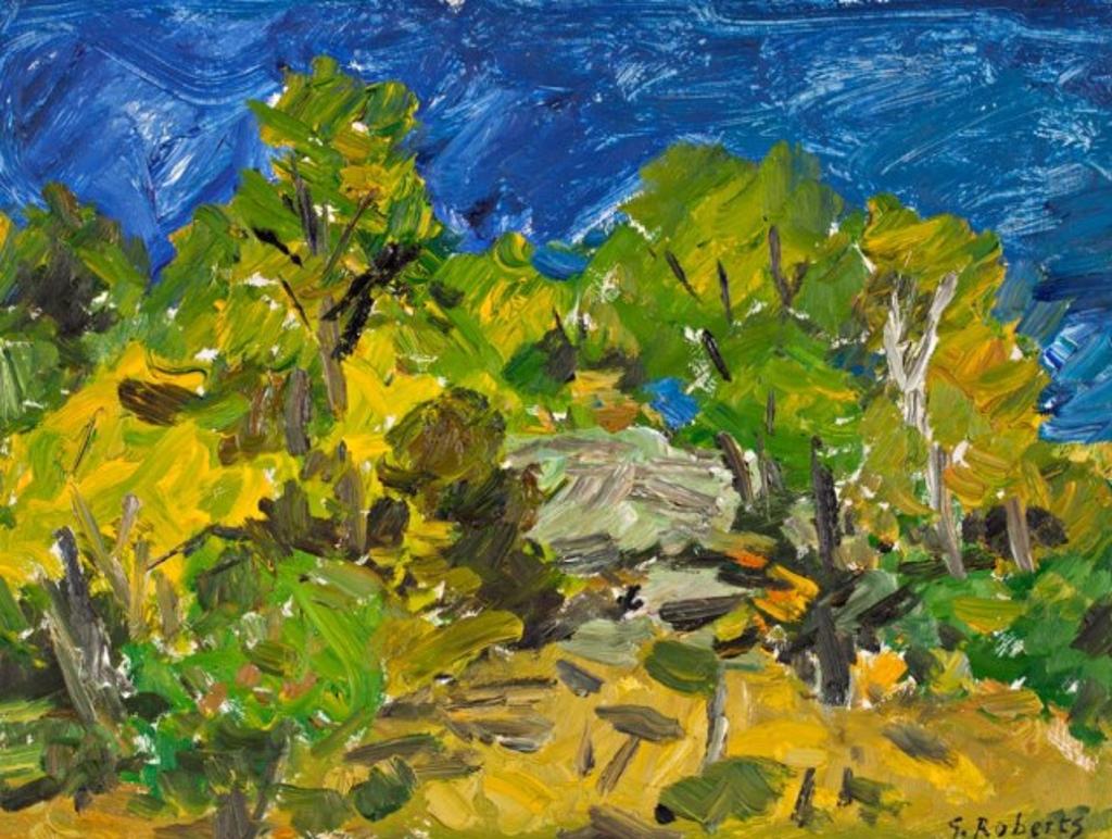 William Goodridge Roberts (1921-2001) - Blue Skies & Green Trees