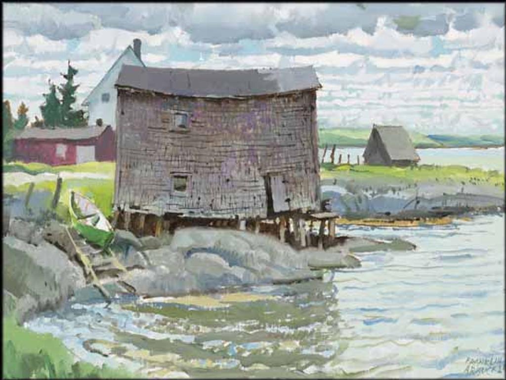 George Franklin Arbuckle (1909-2001) - Lunenberg Bay, Nova Scotia