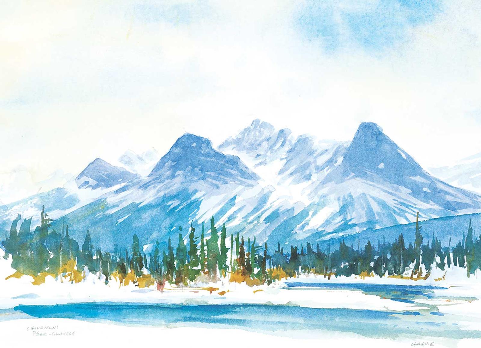 John William Harvie (1928-2018) - Chinaman's Peak - Canmore