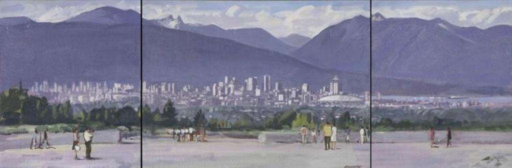Peter Maxwell Ewart (1918-2001) - Vancouver from Little Mountain