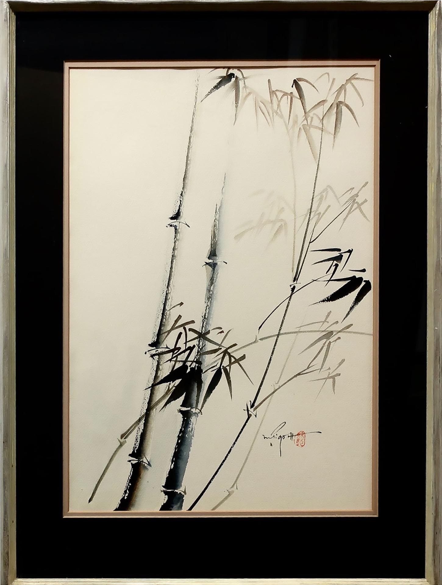 Marjorie Pigott (1904-1990) - Bamboo Plants