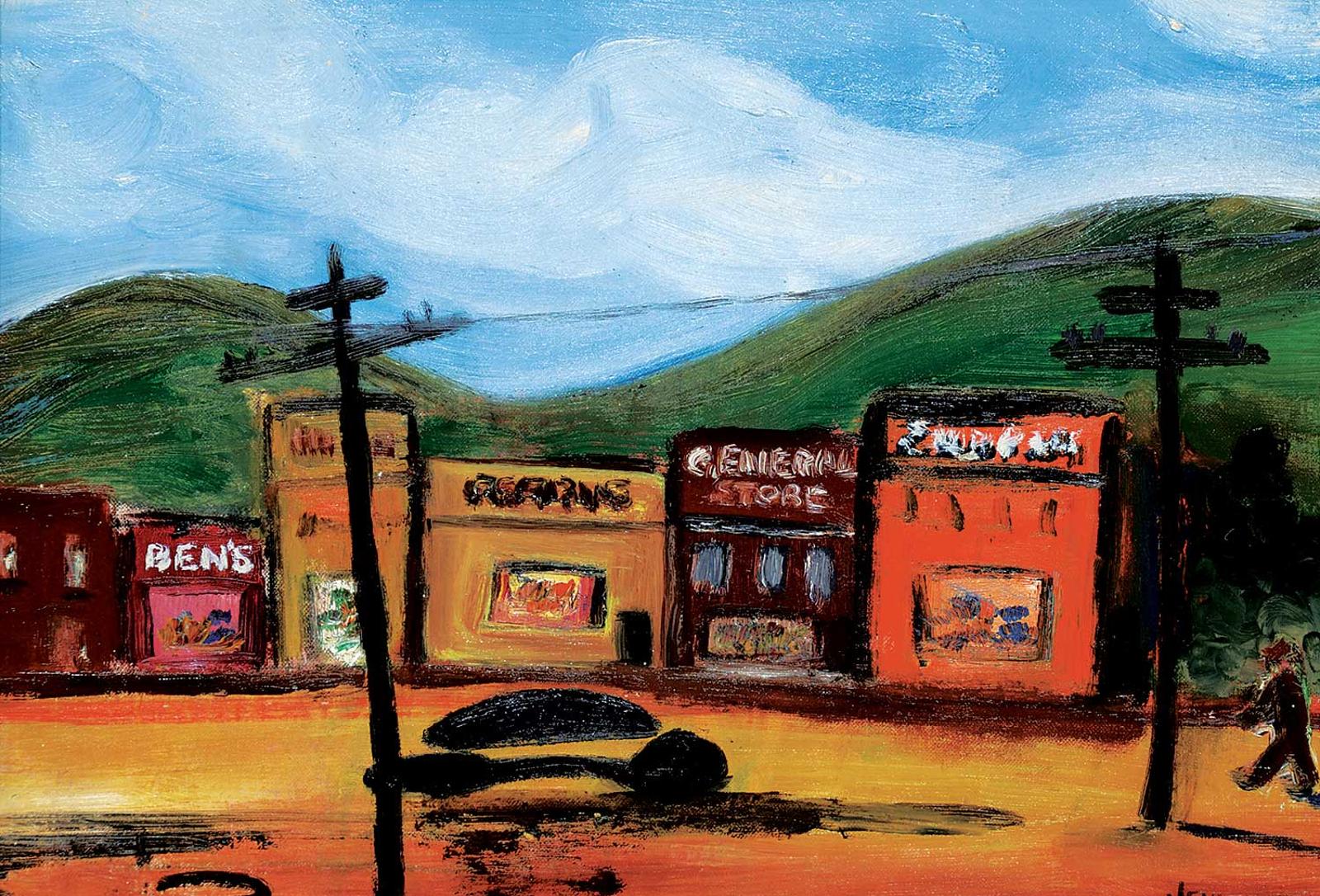 Edith Jean Richards - Storefront in Foothills