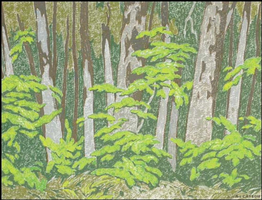 Alfred Joseph (A.J.) Casson (1898-1992) - The Forest Edge