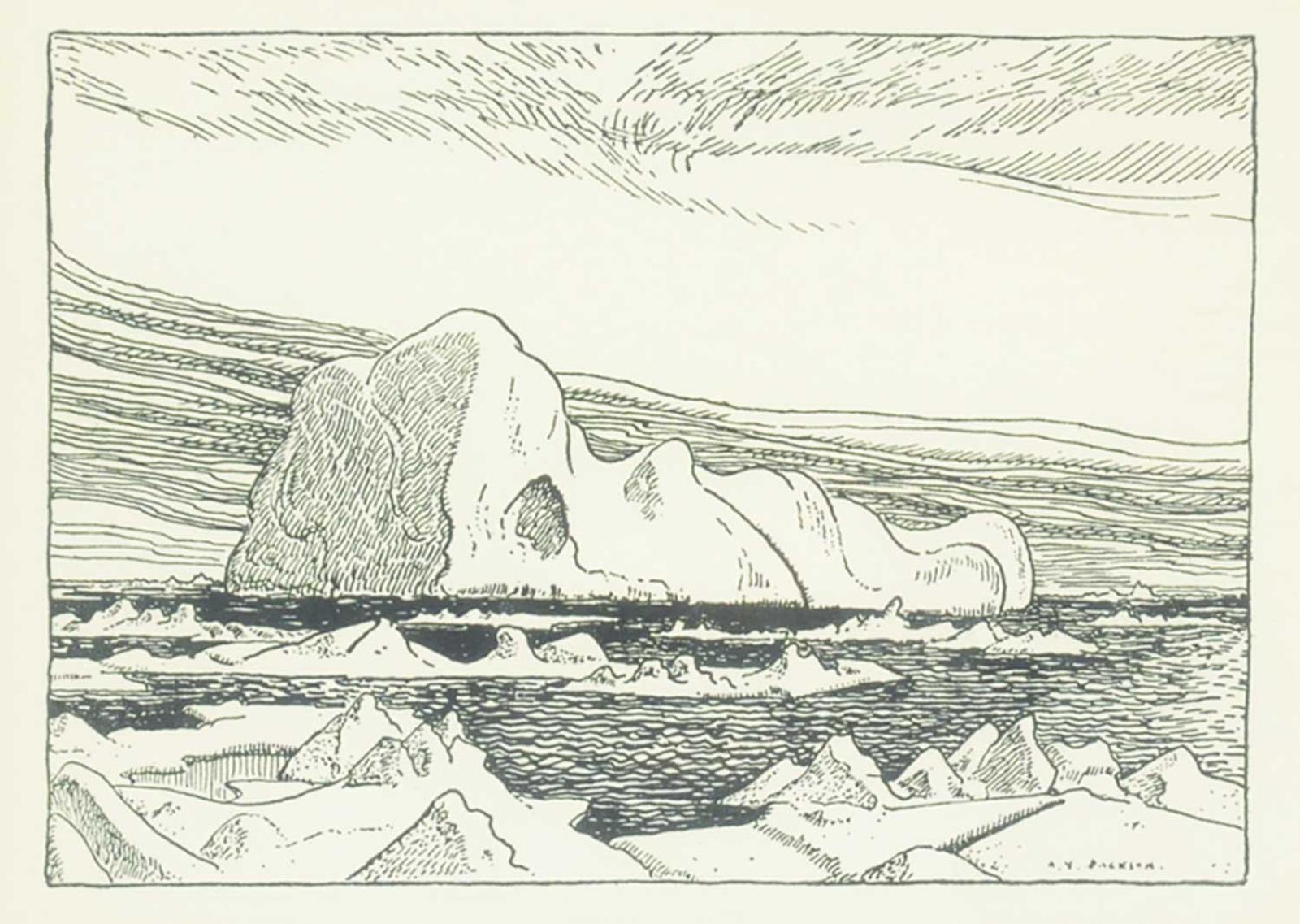 Alexander Young (A. Y.) Jackson (1882-1974) - Ice, Baffin Bay