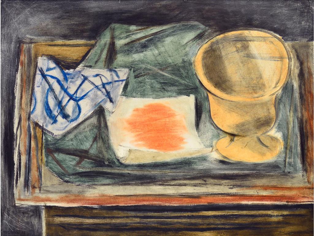 Stanley Morel Cosgrove (1911-2002) - Still Life with Sanguin Crater
