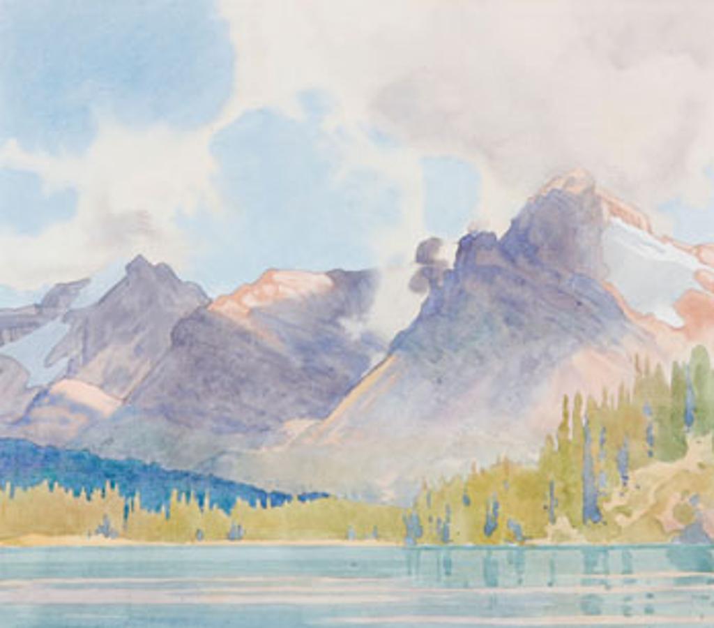 Walter Joseph (W.J.) Phillips (1884-1963) - Mountain Scene