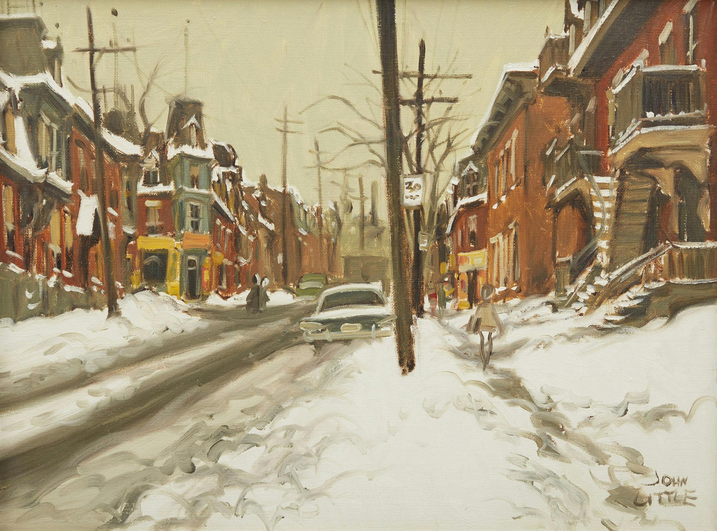 John Geoffrey Caruthers Little (1928-1984) - Rue Champlain, Montreal