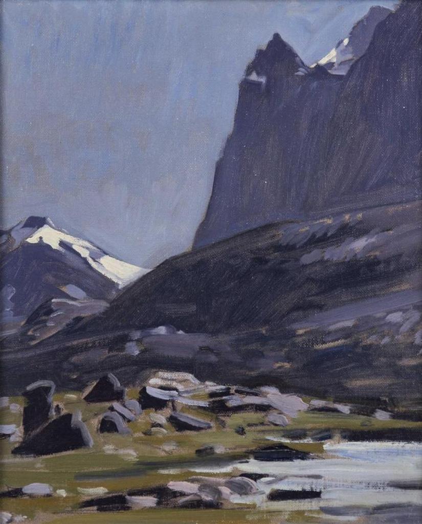 Peter Maxwell Ewart (1918-2001) - Mount Biddle from Opabin Plateau