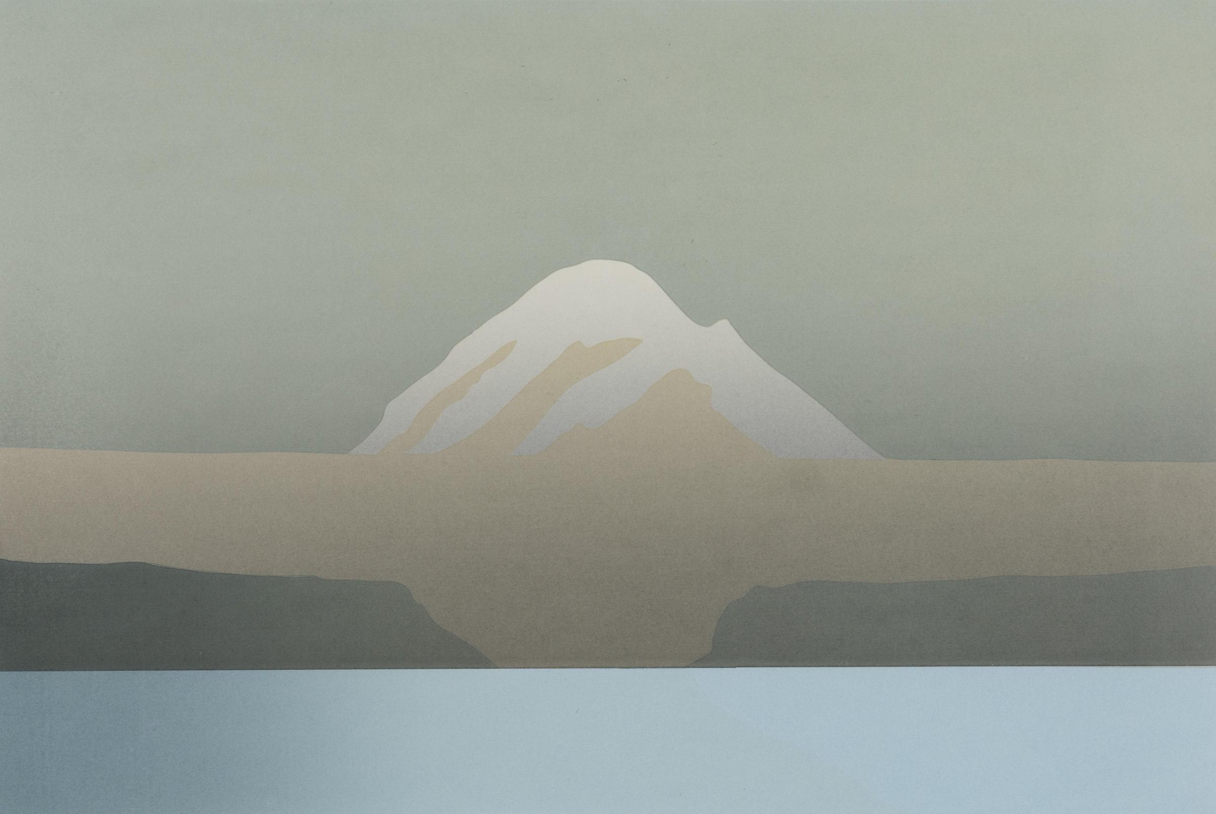 Norman Anthony (Toni) Onley (1928-2004) - Mt. Baker over Georgia Strait