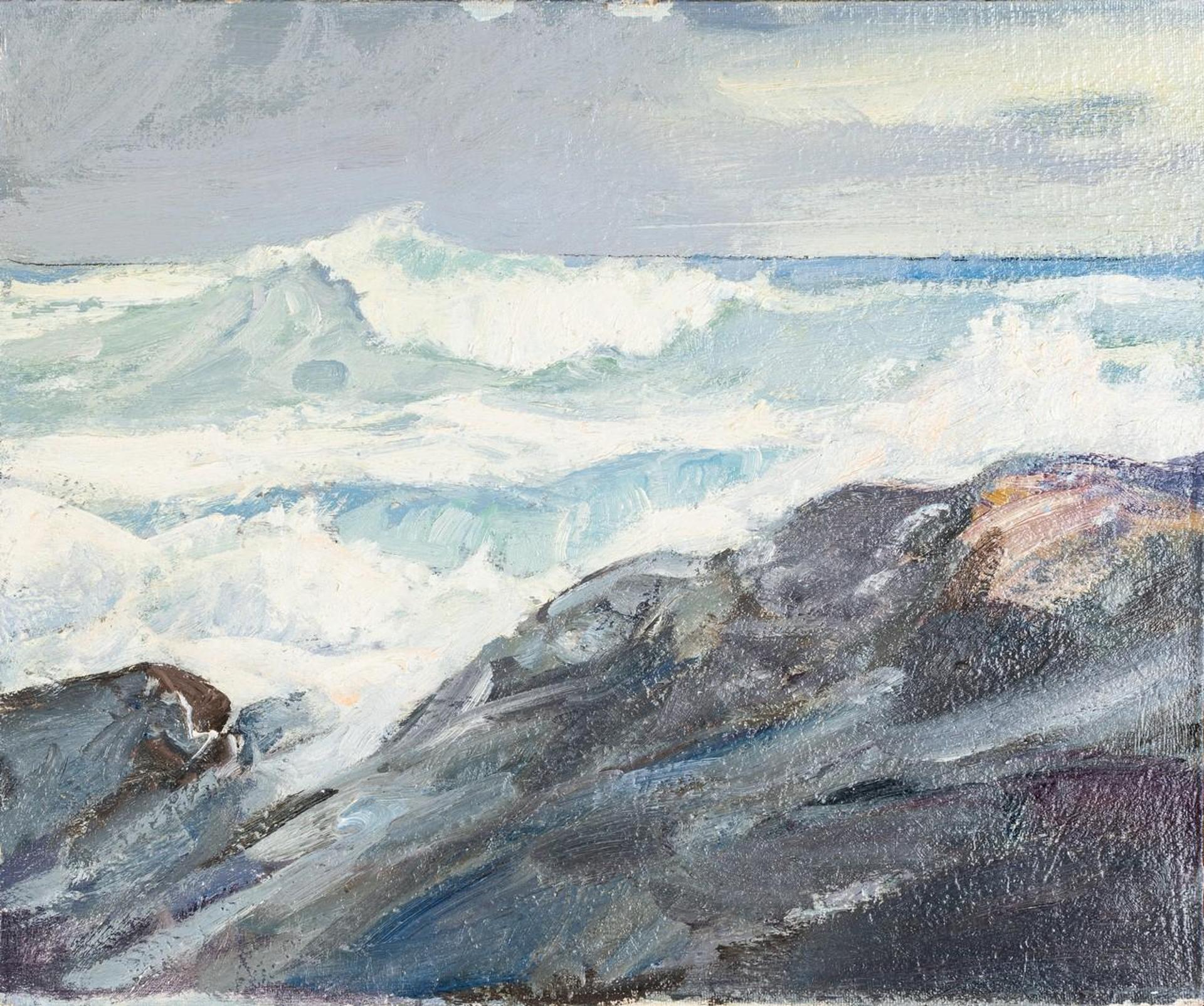 Peter Maxwell Ewart (1918-2001) - Fall Gale (South of Wickannish