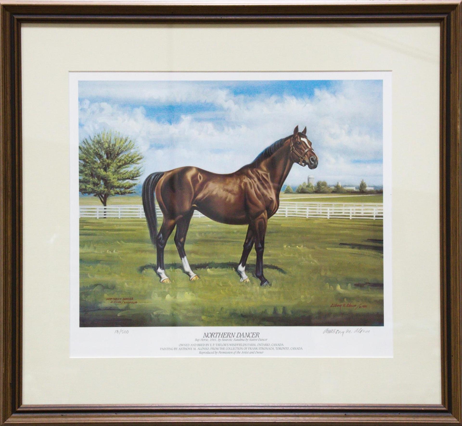 Anthony M. Alonso (1931-2013) - “Northern Dancer”; ed. #18/500