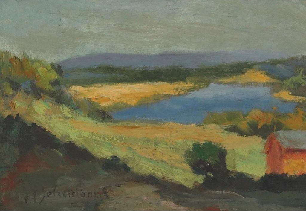 John Young Johnstone (1887-1930) - Quebec Landscape