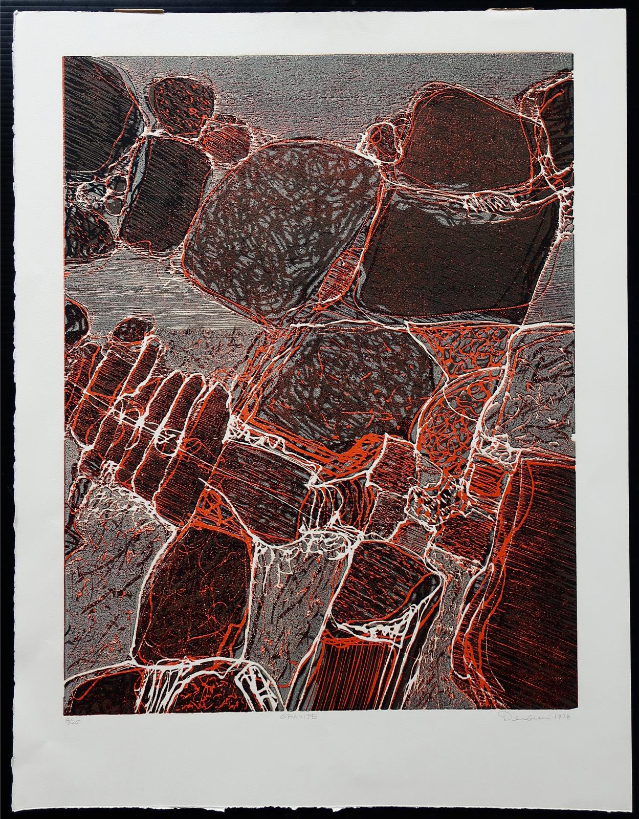 René Derouin (1936) - Granite
