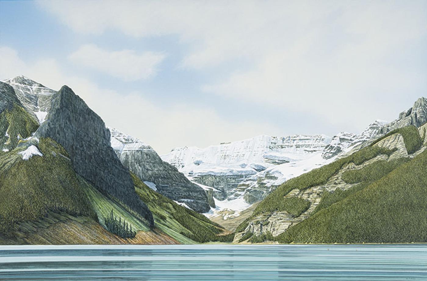 William H. (Bill) Webb (1940-2020) - Lake Louise, Summer