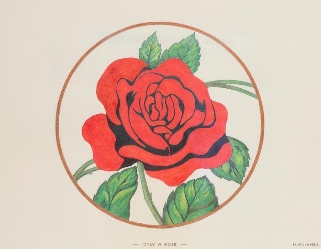 Harvey A. McInnes (1904-2002) - Only a Rose