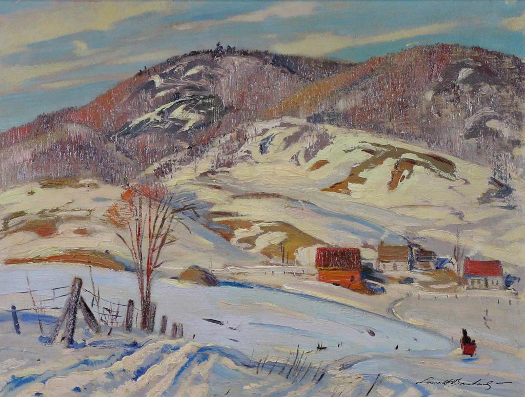 George Lorne Holland Bouchard (1913-1978) - Afternoon, Early Spring, Huberdeau, P. Que