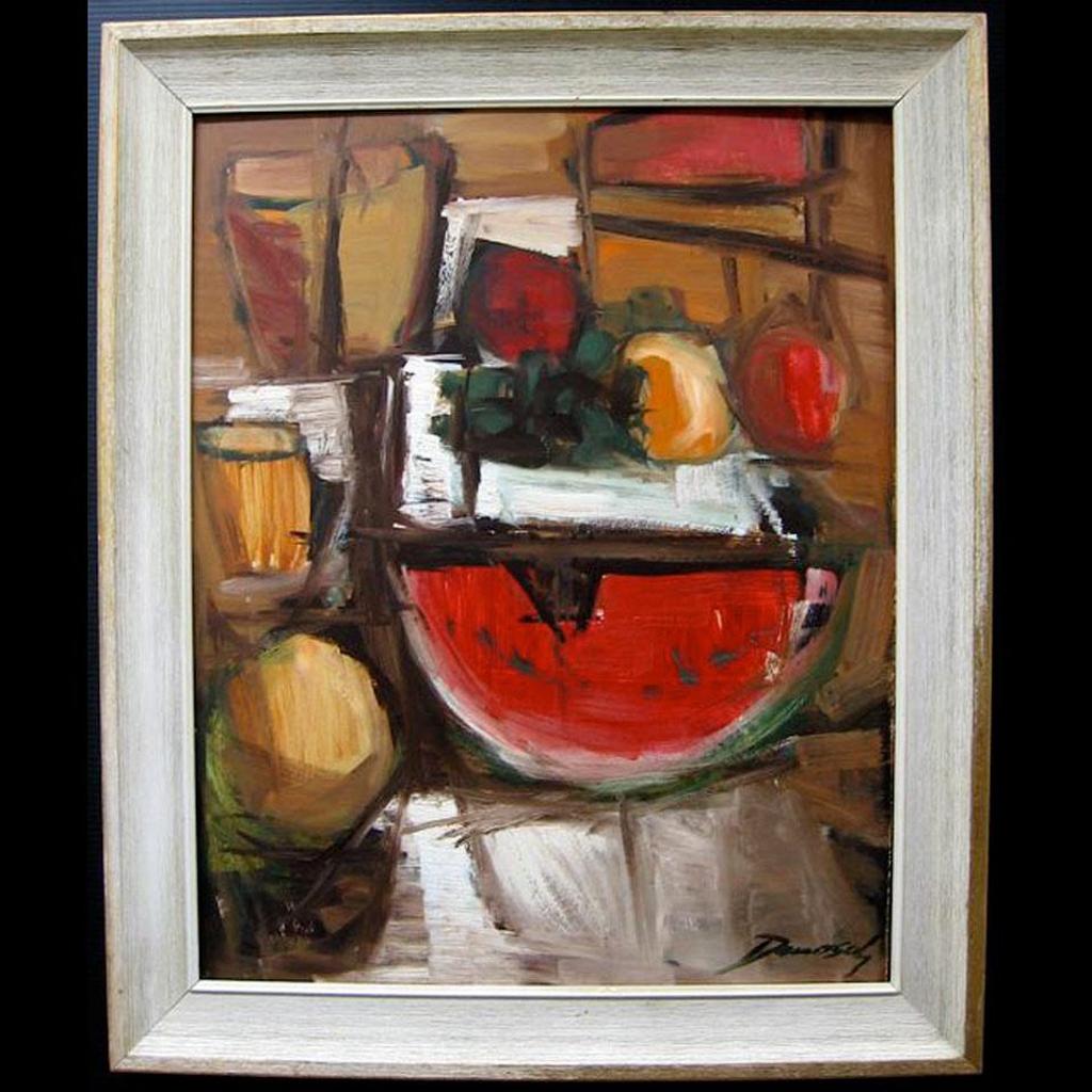Julius Damasdy (1937-2020) - Still Life With Watermelon