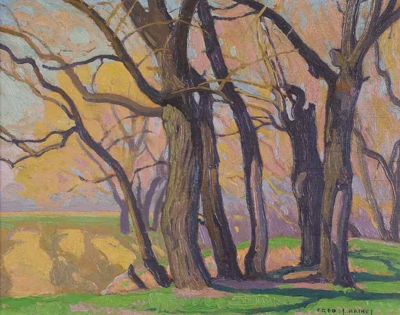 Frederick Stanley Haines (1879-1960) - Trees