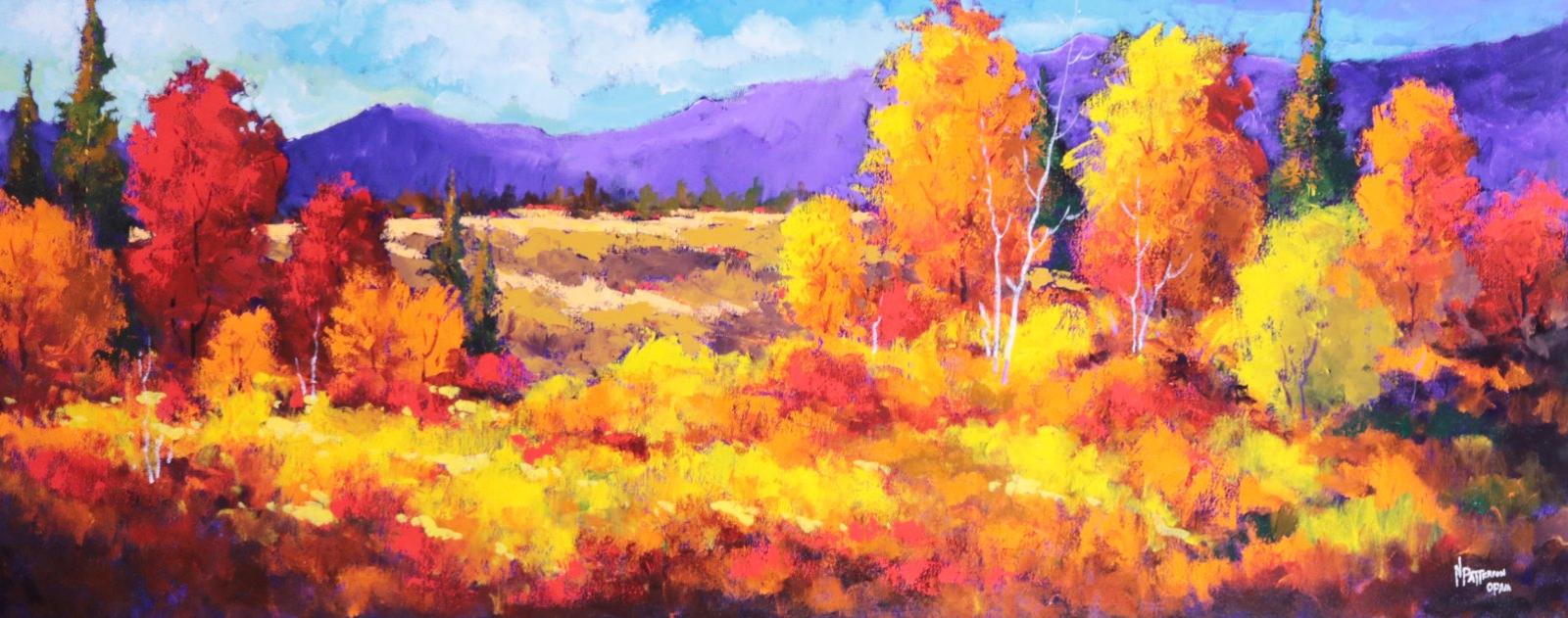 Neil Patterson (1947) - Fall Foothills; 2014