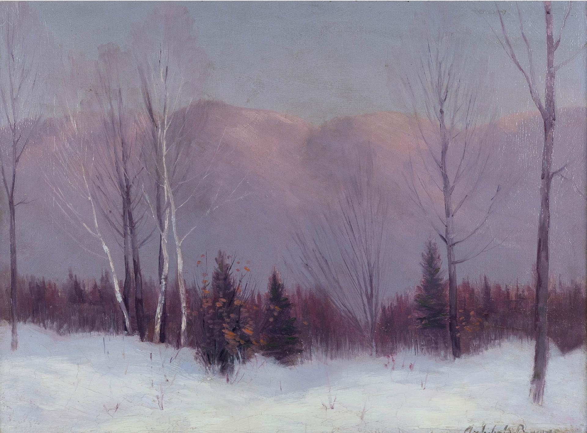Joseph Archibald Browne (1862-1948) - Canadian Winter
