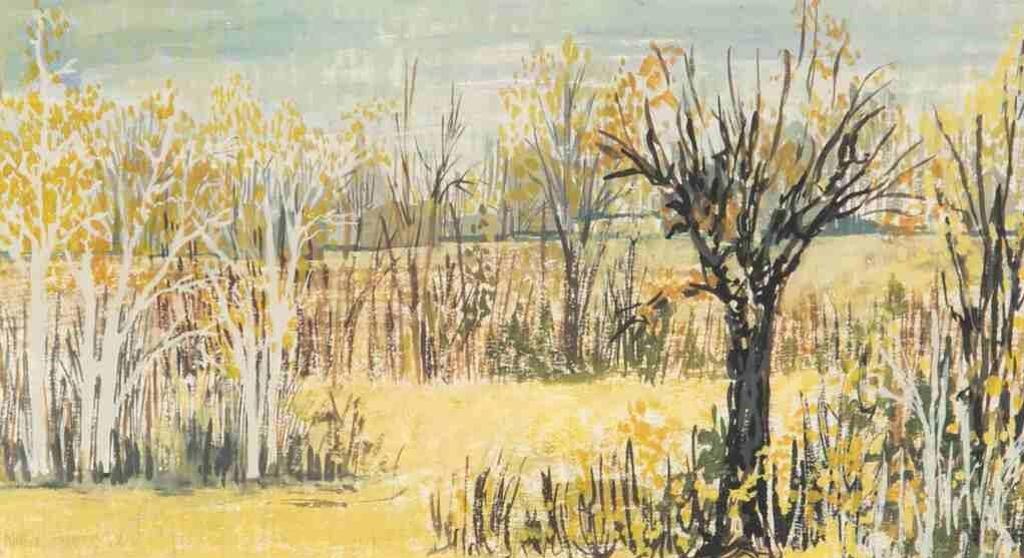 Mary Frances West Pratt (1935-2018) - Landscape