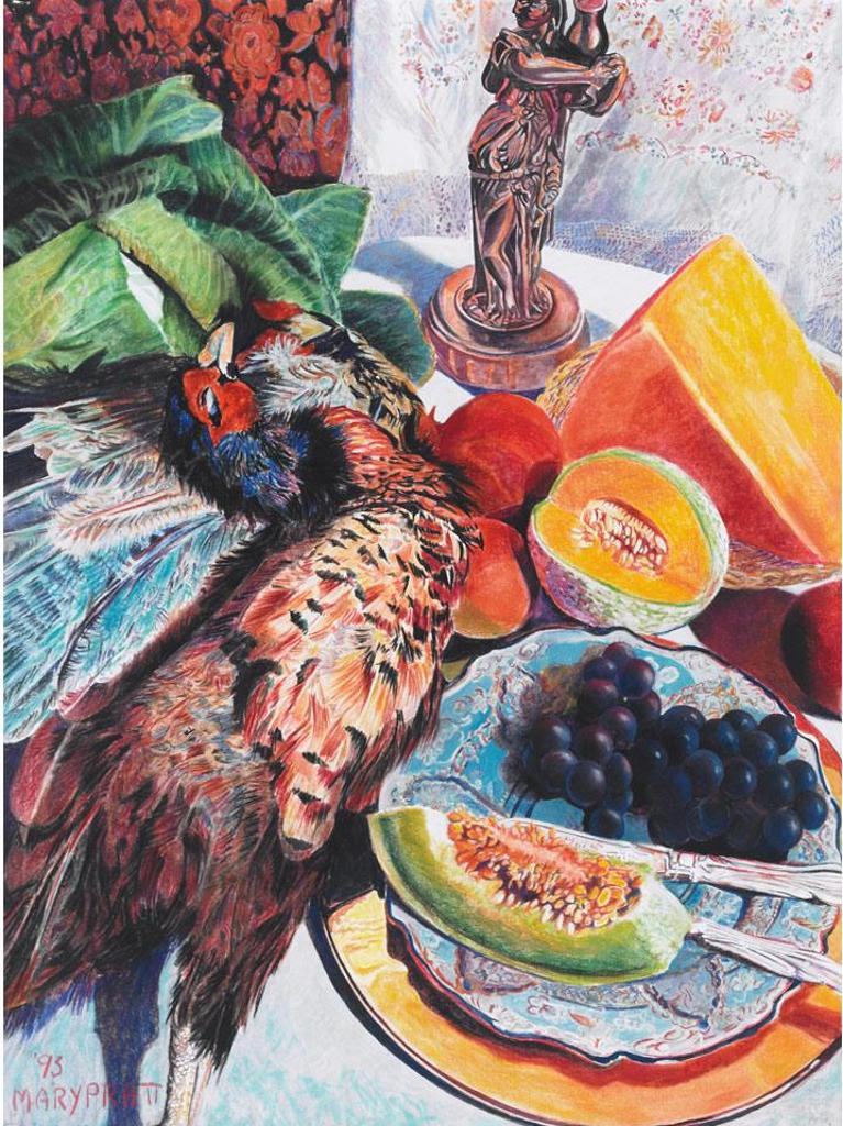 Mary Frances West Pratt (1935-2018) - Classical Still Life With Pheasant