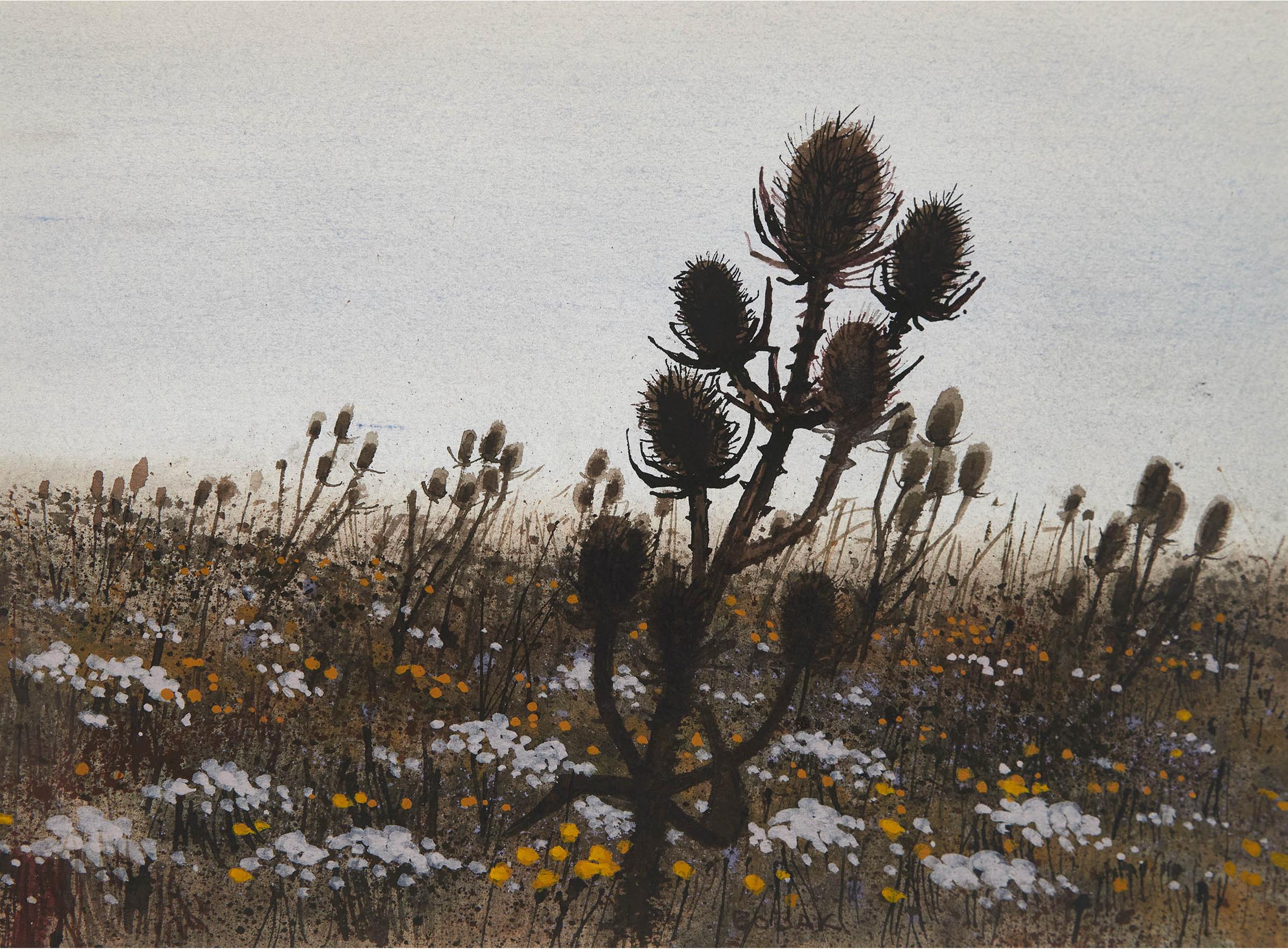 Bruno Joseph Bobak (1923-2012) - Teasle [sic] #69