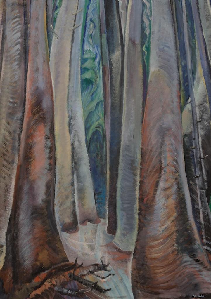 Emily Carr (1871-1945) - Deep in the Forest, 1935