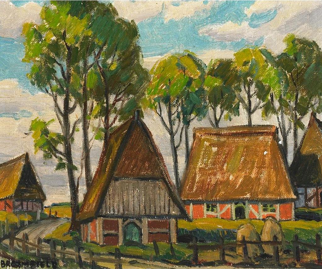 Adolphus George Broomfield (1906-1992) - German 17th Century Farm Near Bremen, 1945