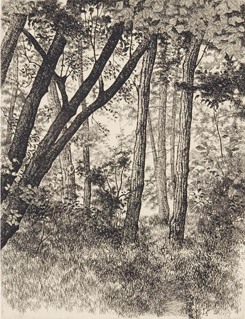 Shogo Okamoto (1920-2001) - The Entry Of Forest, 1972
