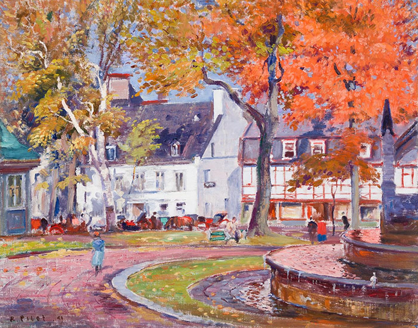 Robert Wakeham Pilot (1898-1967) - Place d'Armes, Québec