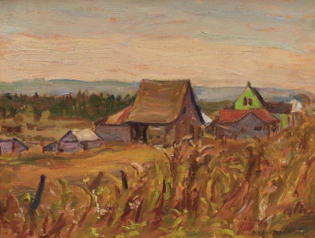 Alexander Young (A. Y.) Jackson (1882-1974) - Sainte-Anne-de-Madawaska, NB