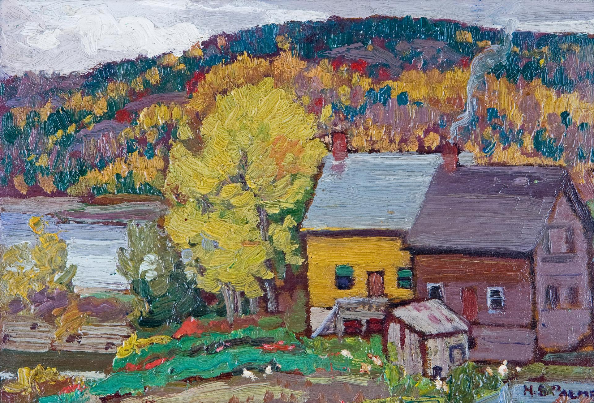 Herbert Sidney Palmer (1881-1970) - House on Gatineau at Wakefield, Québec