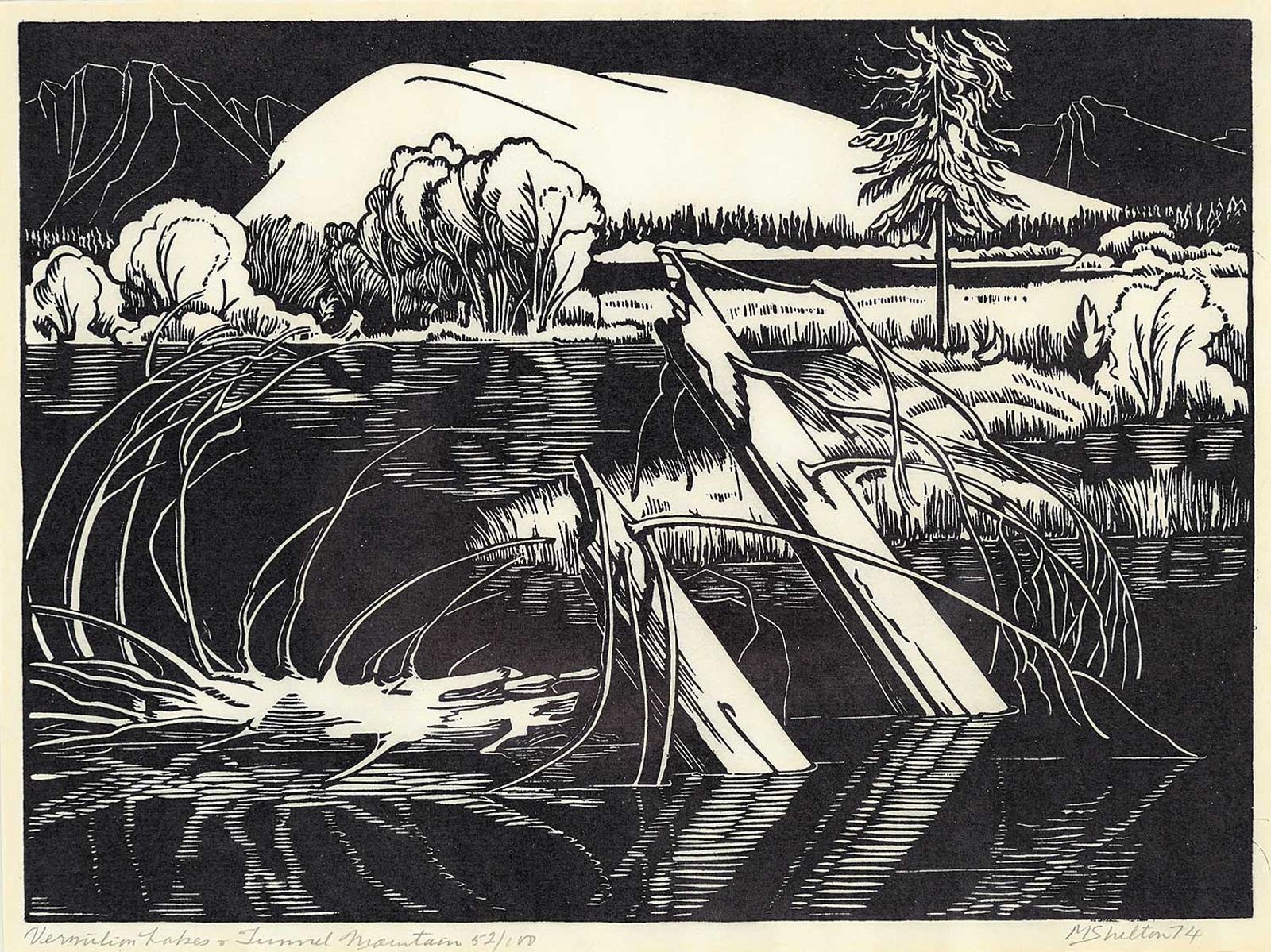 Margaret Dorothy Shelton (1915-1984) - Vermilion Lakes  #52/100