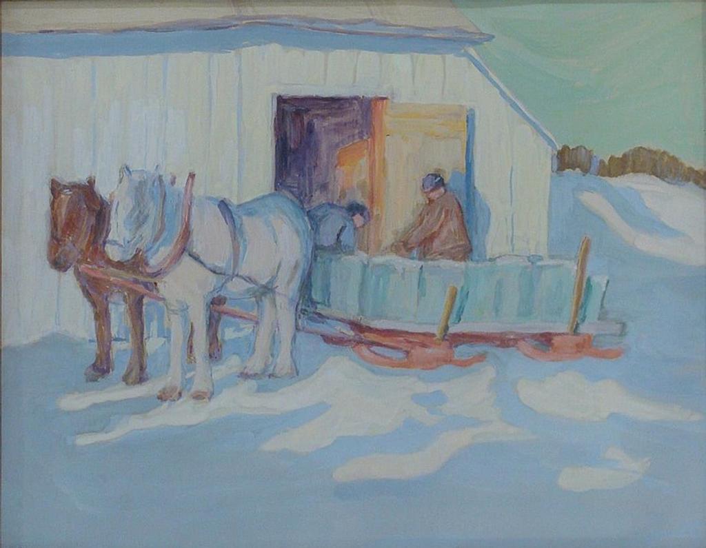 Mary Alberta Cleland (1876-1960) - SUGARING OFF